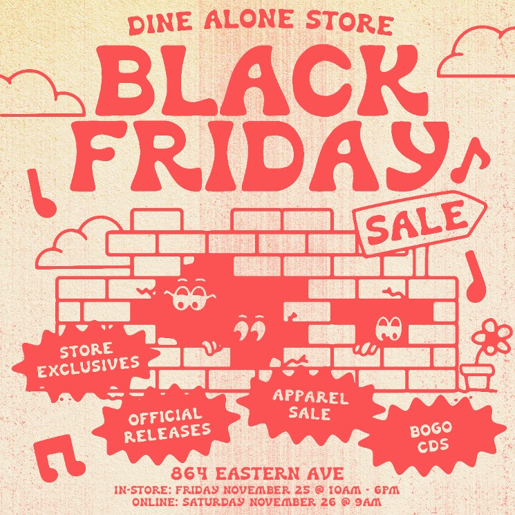 Toronto's Dine Alone Records Clubhouse Open to Public for Black Friday