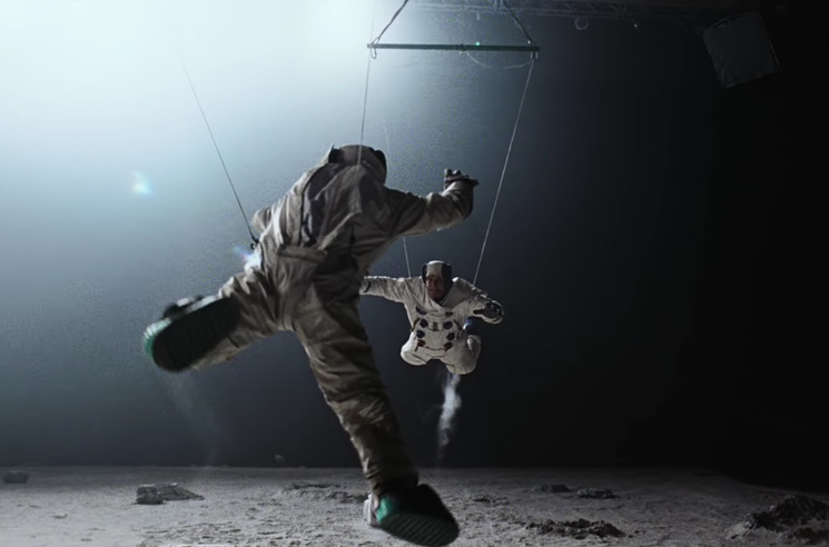 DJ Shadow's &quot;Rocket Fuel&quot; Video Has Astronauts Brawling in Space