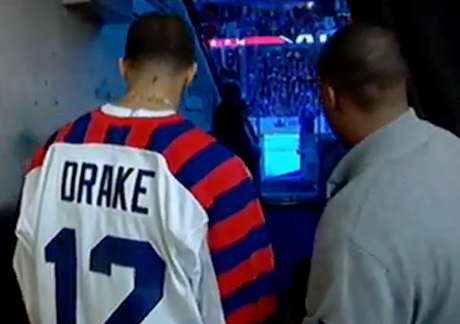 Drake NHL All-Star Game Performance (video)