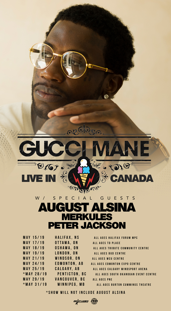 Gucci Mane Maps Out First-Ever Canadian Tour