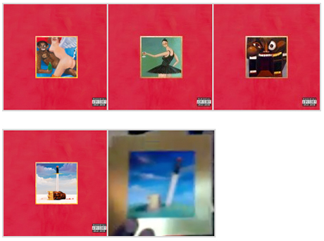 New Kanye West Album Covers + My Beautiful Dark Twisted Fantasy