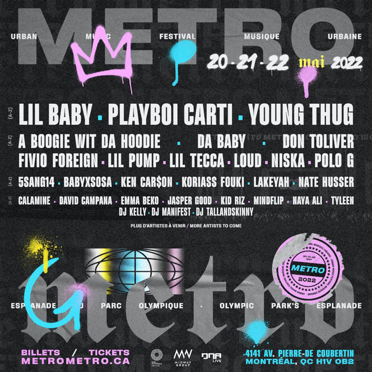 Montreal's Festival Metro Metro Gets Lil Baby, Playboi Carti, Young Thug  for 2022 Edition | Exclaim!