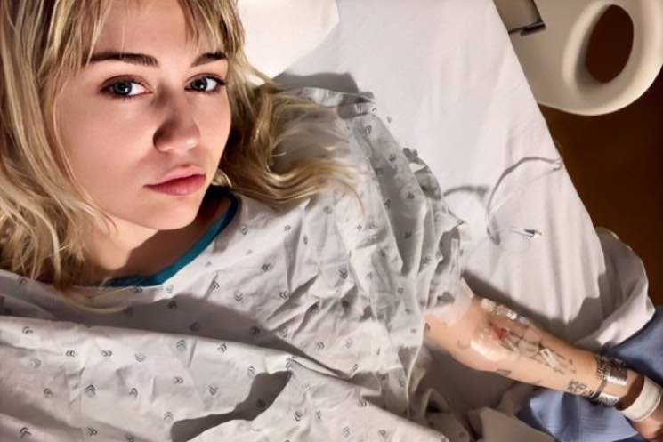 Miley Cyrus Hospitalized with ...