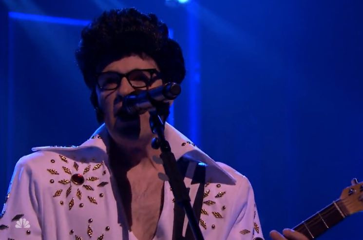 Watch Weezer's Rivers Cuomo Don an Elvis Costume and Do 