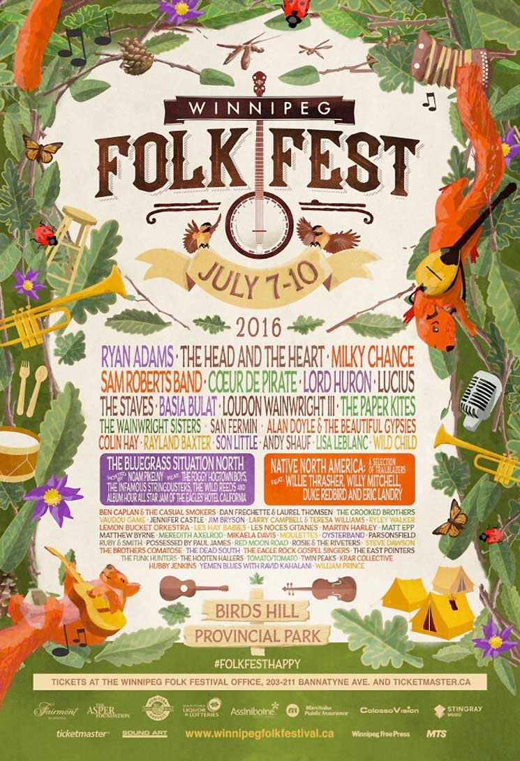 Winnipeg Folk Fest Rolls Out 2016 Lineup