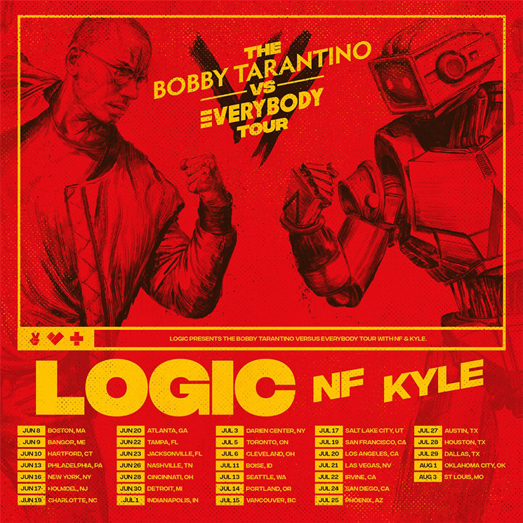Logic Maps Out 'The Bobby Tarantino vs. Everybody Tour' 