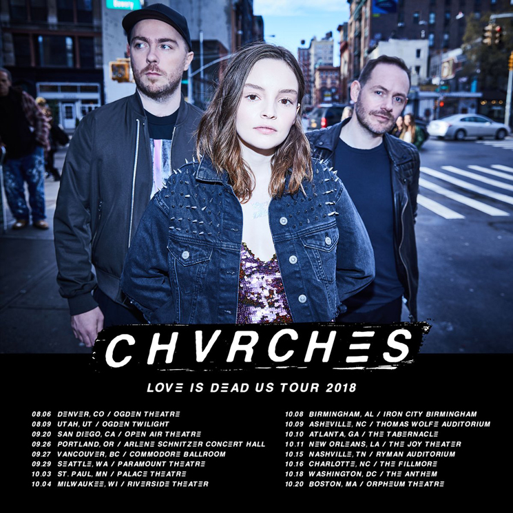 Chvrches Map Out North American Tour