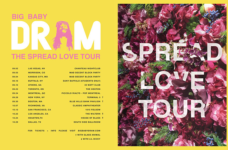 D.R.A.M. Plots 'Spread Love Tour' 