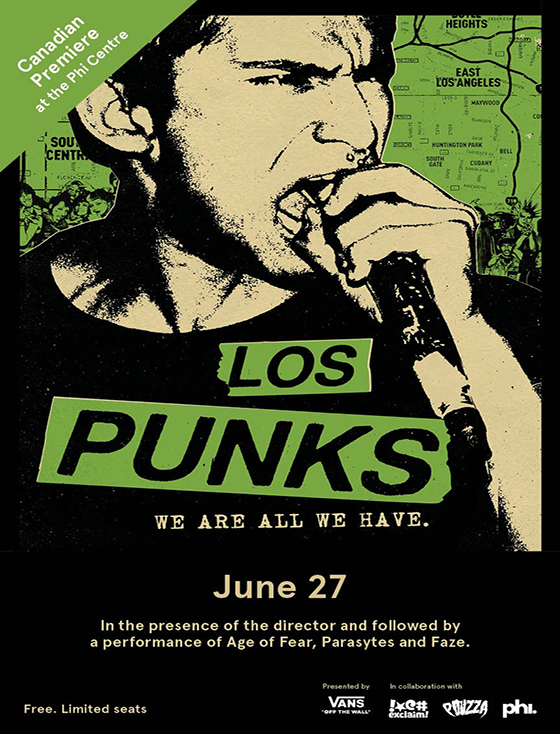 'Los Punks: We Are All We Have' Lines Up Canadian Premiere in Montreal 