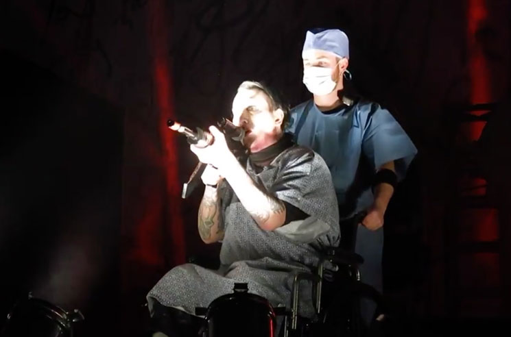 Marilyn Manson Thought It Was a Good Idea to Point a Fake Assault Rifle at His San Bernardino Audience 
