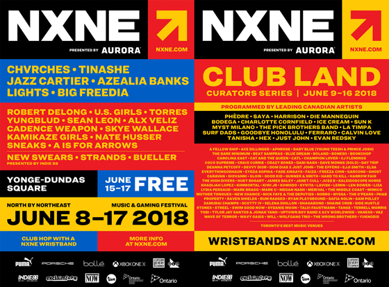 NXNE Adds Tinashe, Odd Future's Taco to 2018 LIneup 
