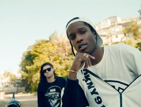 A$AP Rocky 'Wild for the Night' (ft. Skrillex & Birdy Nam Nam) (video)