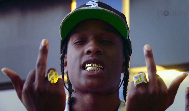 A$AP Rocky Sued by Fan over Stage Diving Injury 