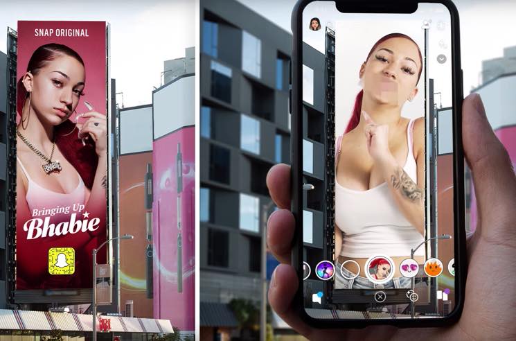 ​Bhad Bhabie Is Now Yelling at People from a Los Angeles Billboard 