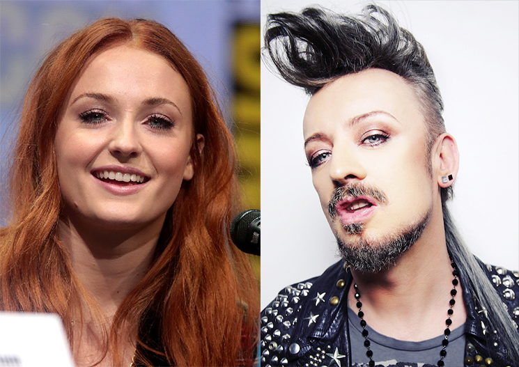 Boy George Wants Sophie Turner to Play Him in New Biopic 
