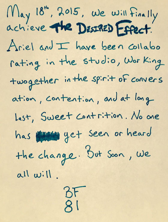 Brandon Flowers Announces 'The Desired Effect' LP 