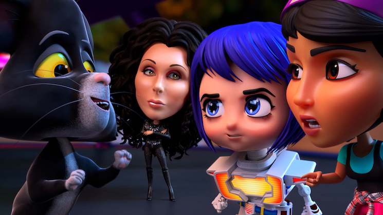 There's a Terrifying New 'Bobbleheads' Movie and Cher Is in It for Some Reason 