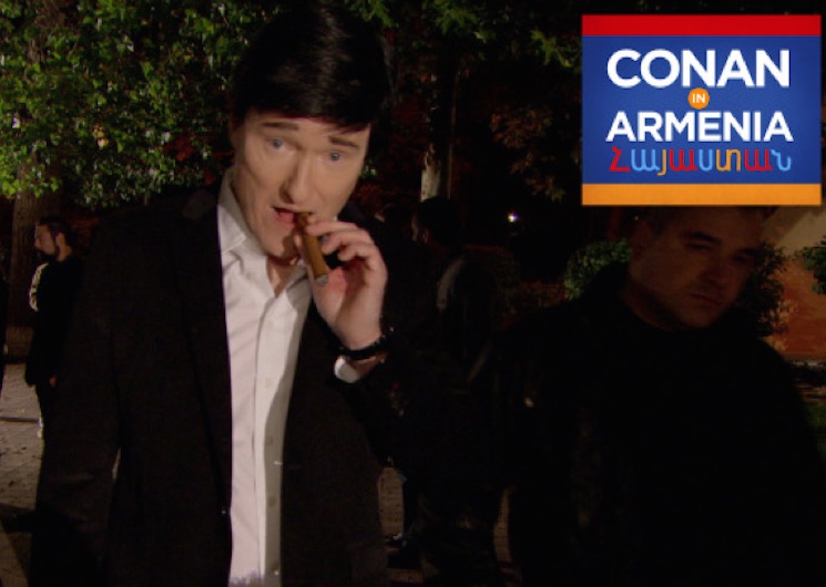 Watch Conan O'Brien Guest Star on an Armenian Talk Show 