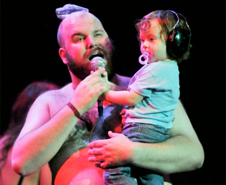 Tips on Bringing Toddlers to Rock Shows from Damian Abraham's Wife 
