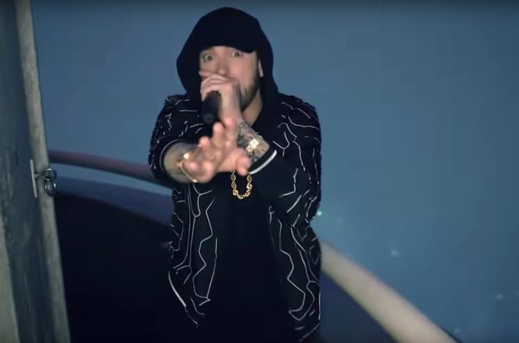 ​Watch Eminem Perform 'Venom' atop the Empire State Building on 'Jimmy Kimmel Live!' 