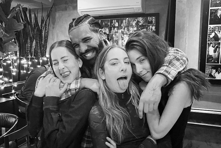 HAIM Hung Out with Drake in Toronto 