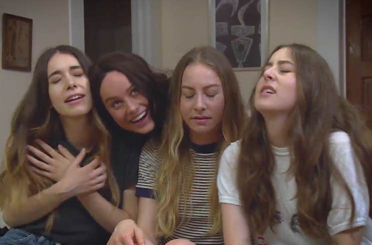 ​See Brie Larson Play the Fourth HAIM Sister in 'Funny or Die' Sketch 