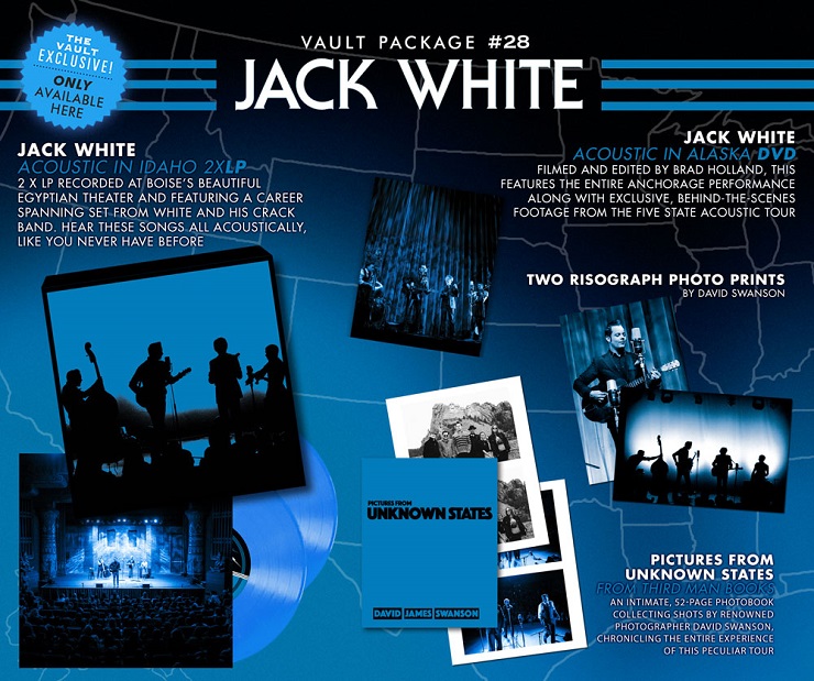 Jack White Preps New Acoustic Live Releases 