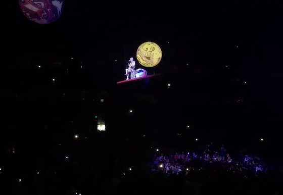 Katy Perry Got Stuck Floating in the Air During Her Concert 