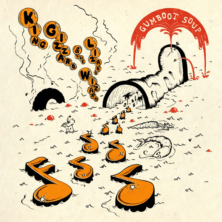 King Gizzard &amp; the Lizard Wizard Release Their 5th Album  2017 &#039;Gumboot Soup&#039;