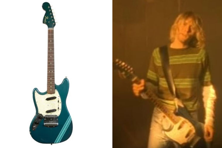 Kurt Cobain's 'Smells Like Teen Spirit' Video Guitar Is Headed to Auction 