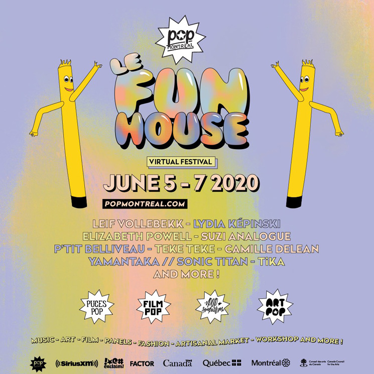 You're Invited to POP Montreal's Le Funhouse Virtual Festival 