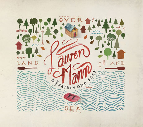 Lauren Mann and the Fairly Odd Folk 'Over Land and Sea' (album stream)