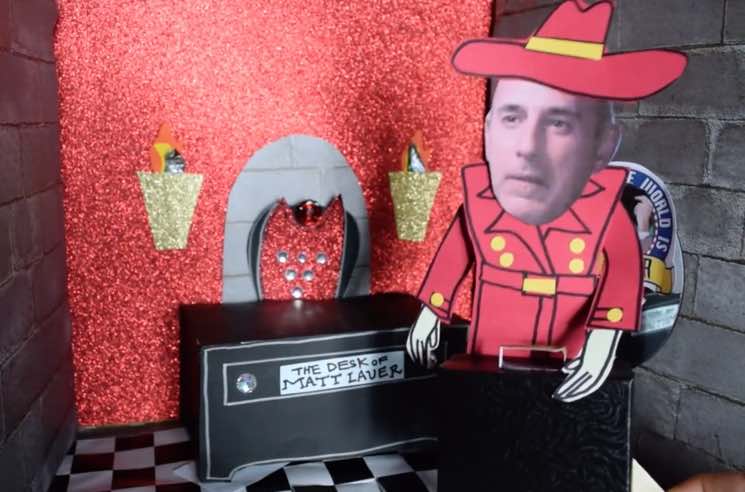 ​Matt Lauer's Apology Skewered in New Animated Musical Clip 