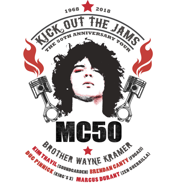 MC5 Reveal North American Dates for 'Kick Out the Jams: The 50th Anniversary Tour'  