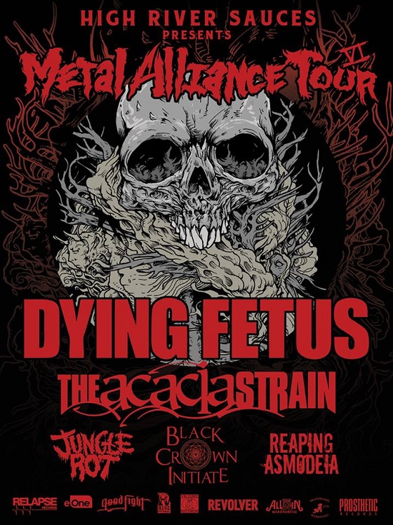 Metal Alliance Tour Brings Out Dying Fetus, Acacia Strain  