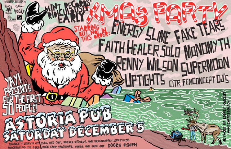 Mint Records Announces Its Ridiculously Early Xmas Party 