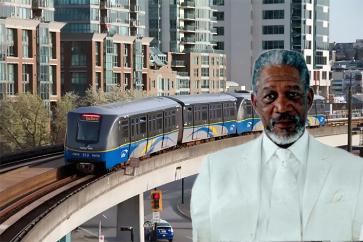 Morgan Freeman Is Now the Official Voice for Vancouver Transit Announcements 