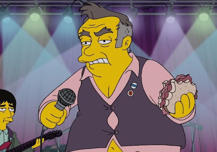 Morrissey Is Pissed After 'The Simpsons' Portrayed Him as a Racist Meat-Eater 