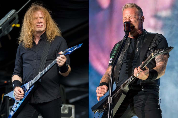 Megadeth's Dave Mustaine Regrets Punching James Hetfield in the Early Days of Metallica 