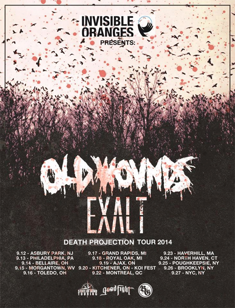 Old Wounds and Exalt Team Up for North American Tour 