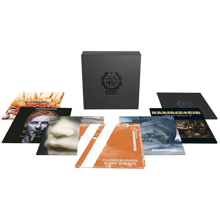 Rammstein Look Back with Retrospective Vinyl Box Set 