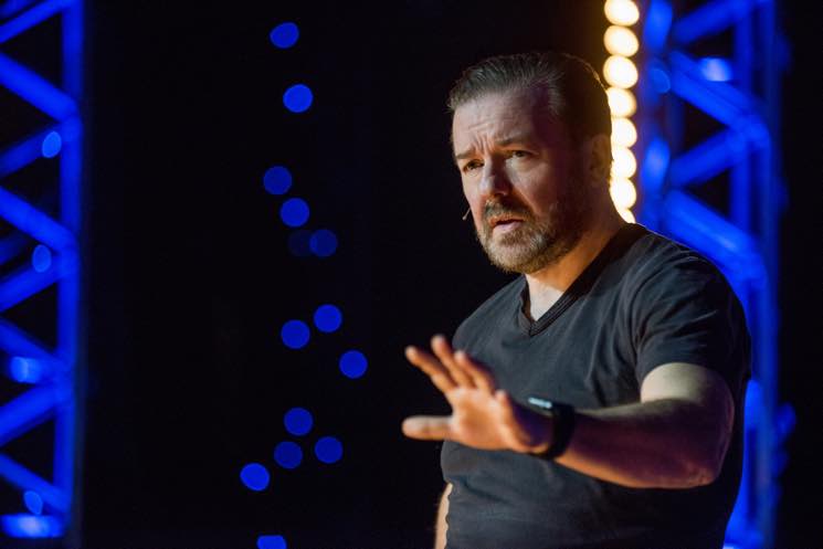 Ricky Gervais Takes Aim at Transgender People in New Netflix Special 