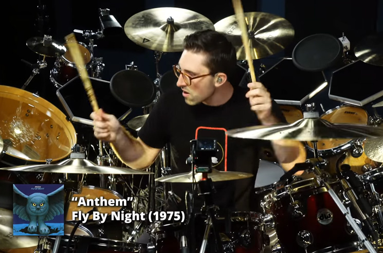 Watch This 175-Song Rush Drum Medley in Memory of Neil Peart 