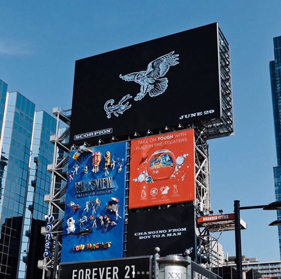 Drake Hints at 'Scorpion' with Toronto Billboards  