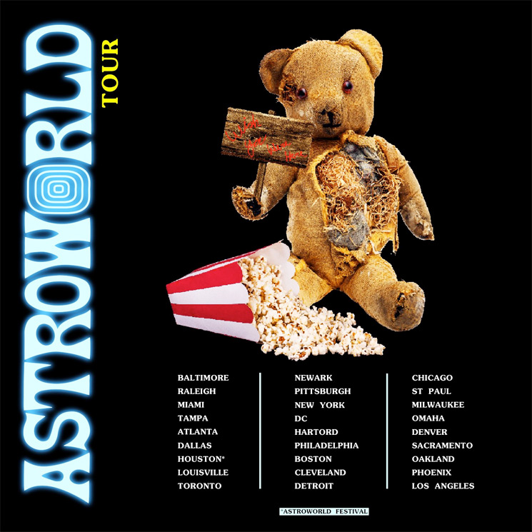 Travis Scott Unveils 'Astroworld: Wish You Were Here Tour' 