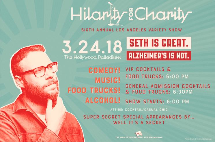 ​Seth Rogen Gets Tiffany Haddish, Kumail Nanjiani, Sarah Silverman for 'Hilarity for Charity' Netflix Special 