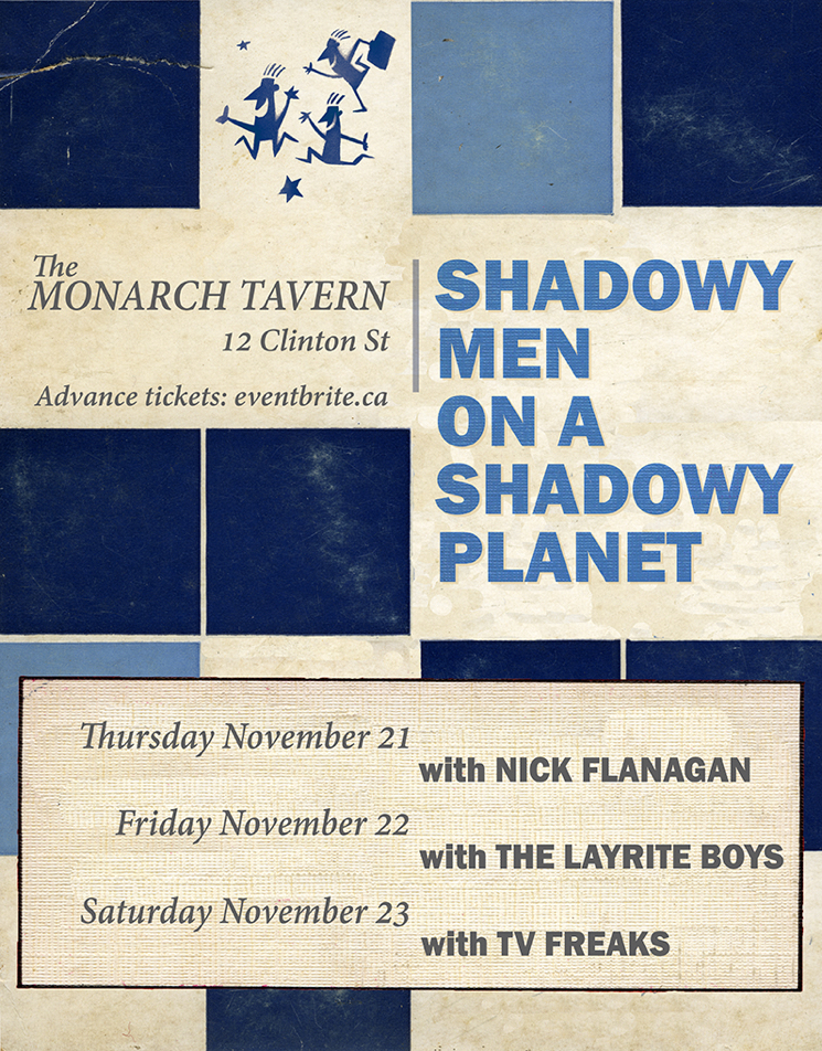 Shadowy Men on a Shadowy Planet Announce Toronto Residency 