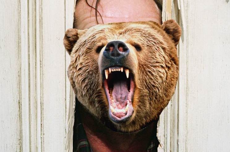 ​A Bear Walked Into the Hotel from 'The Shining' 