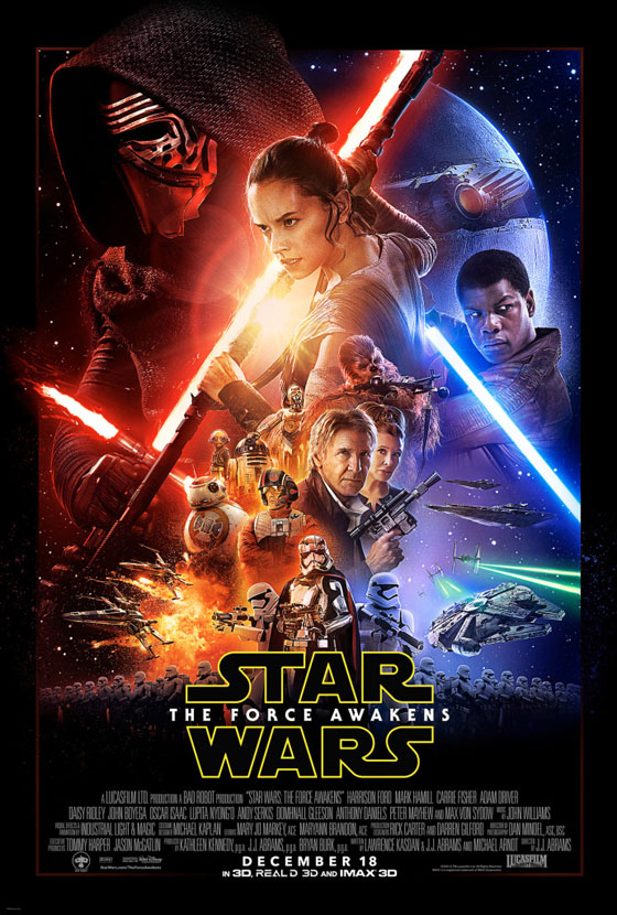 'Star Wars: The Force Awakens' Reveals Official Film Poster 