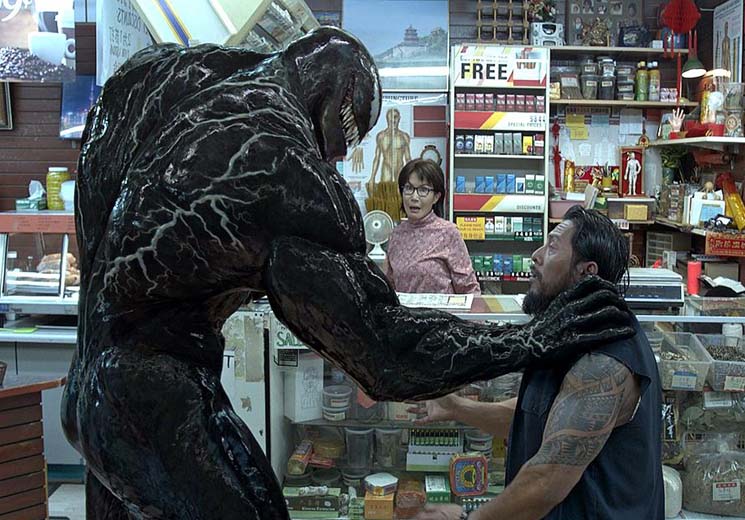 'Venom' Is a Slobbery Rehash of 'The Mask' Directed by Ruben Fleischer